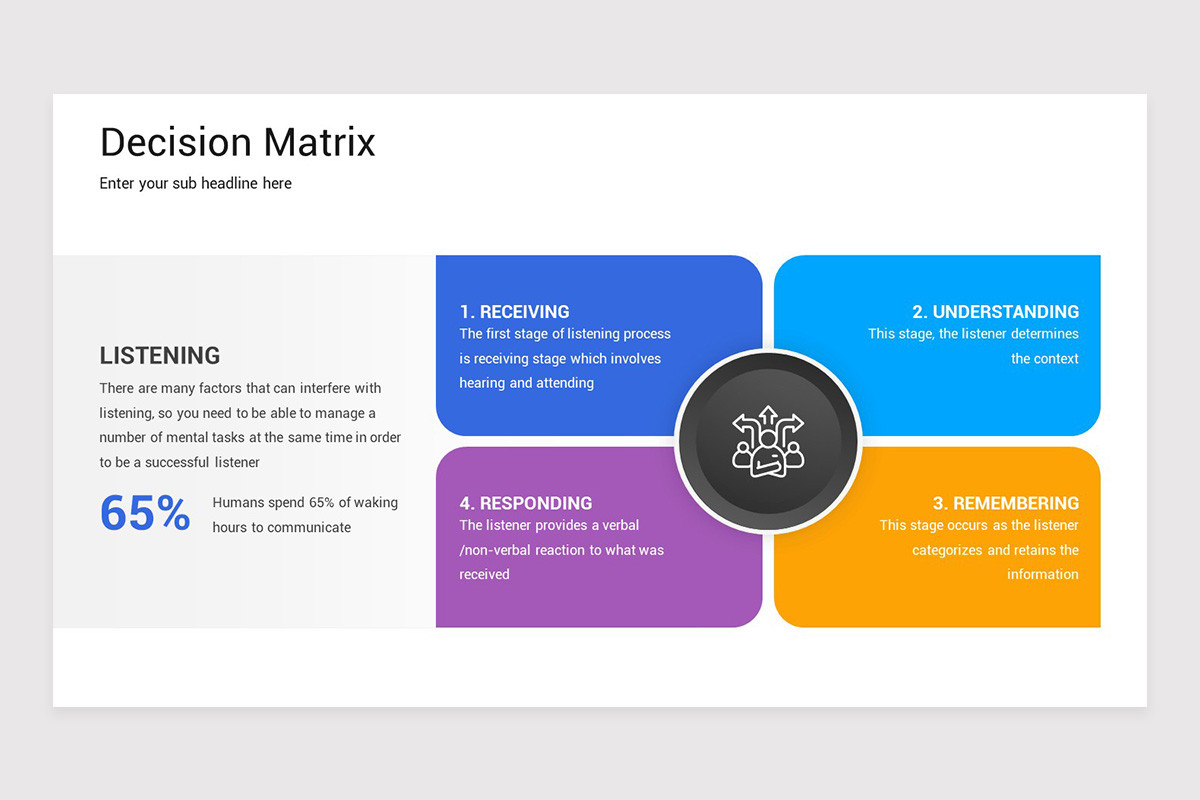 Decision Matrix PowerPoint Template | Nulivo Market