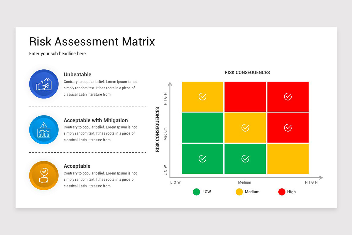 Risk Assessment Google Slides Template | Nulivo Market