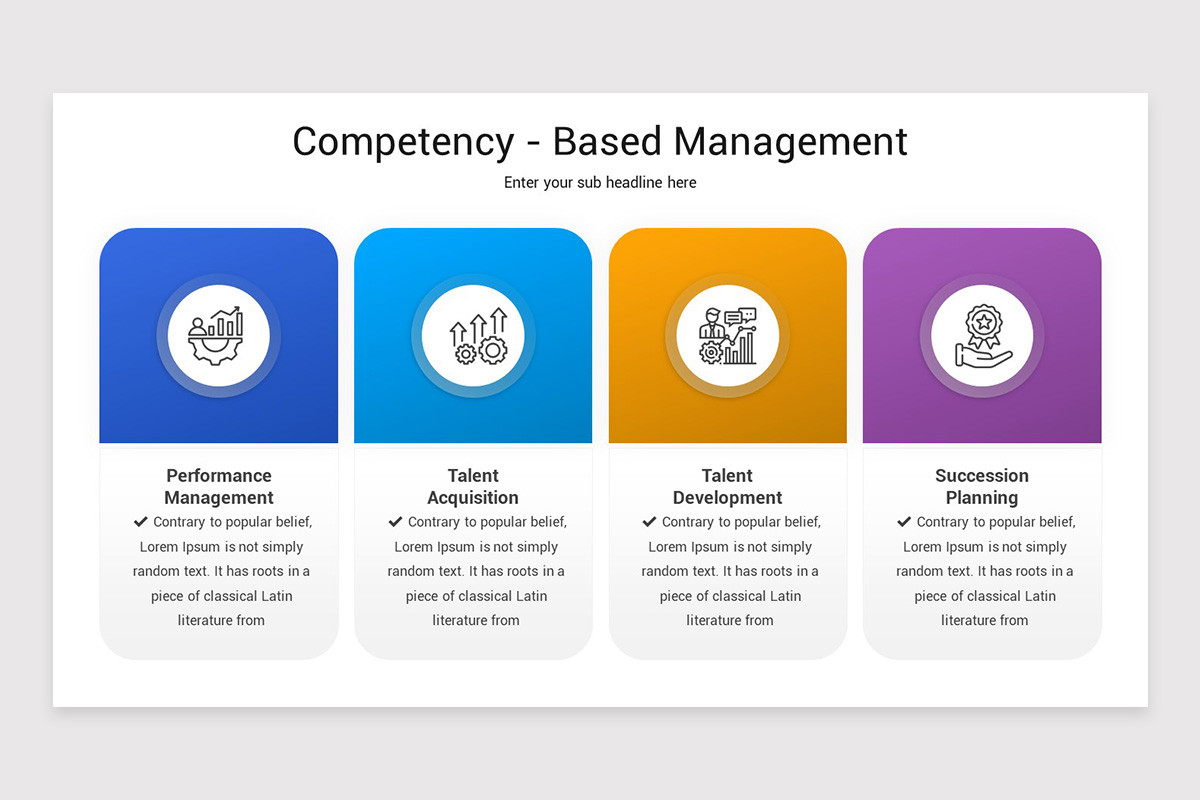 Competency Management PowerPoint Template | Nulivo Market