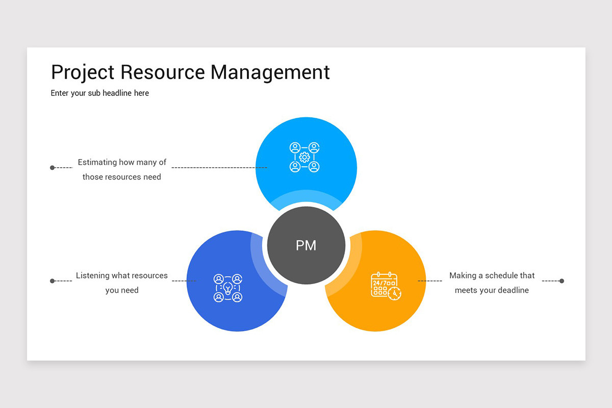 Project Resource Management PowerPoint Template | Nulivo Market