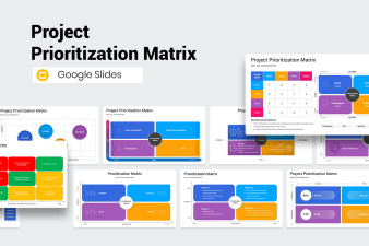 Project Prioritization Matrix Google Slides Template