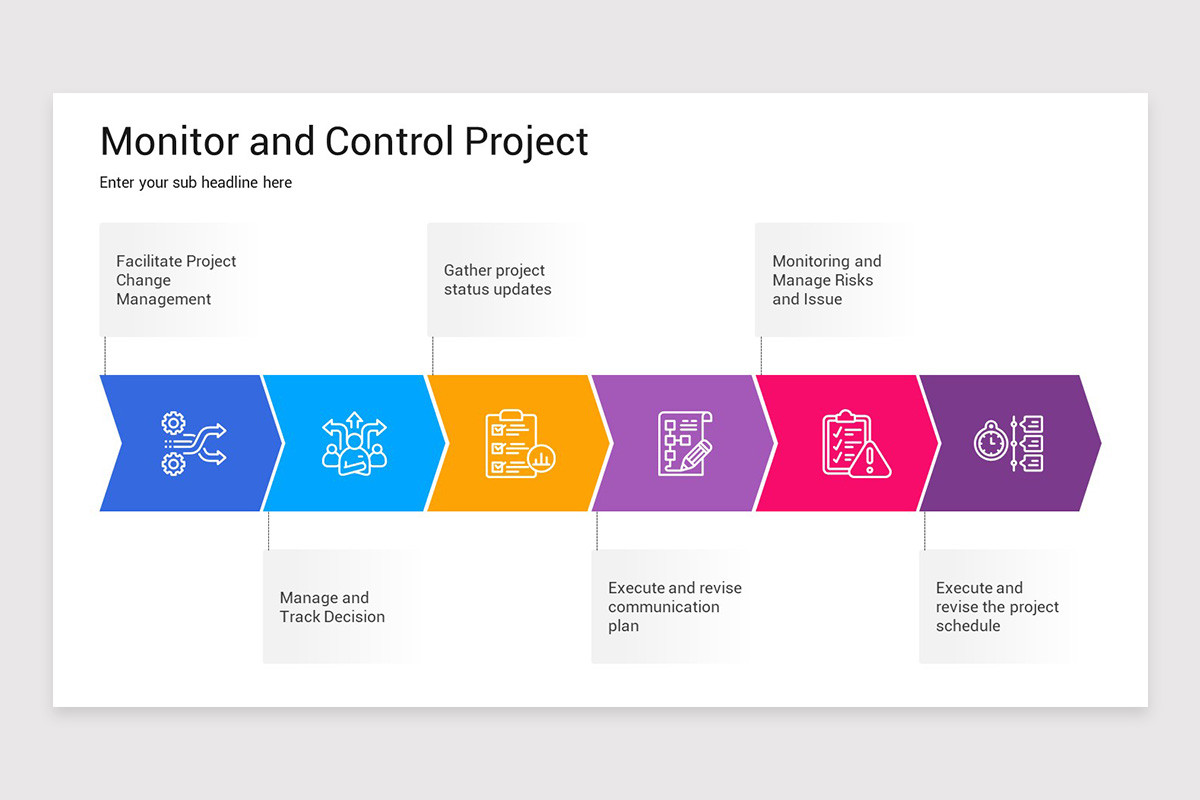 Project Control PowerPoint Template | Nulivo Market