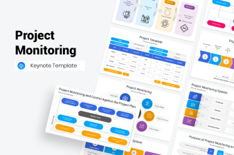 Project Monitoring Keynote Template