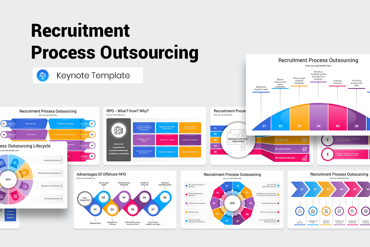Recruitment Process Outsourcing Keynote Template | Nulivo Market