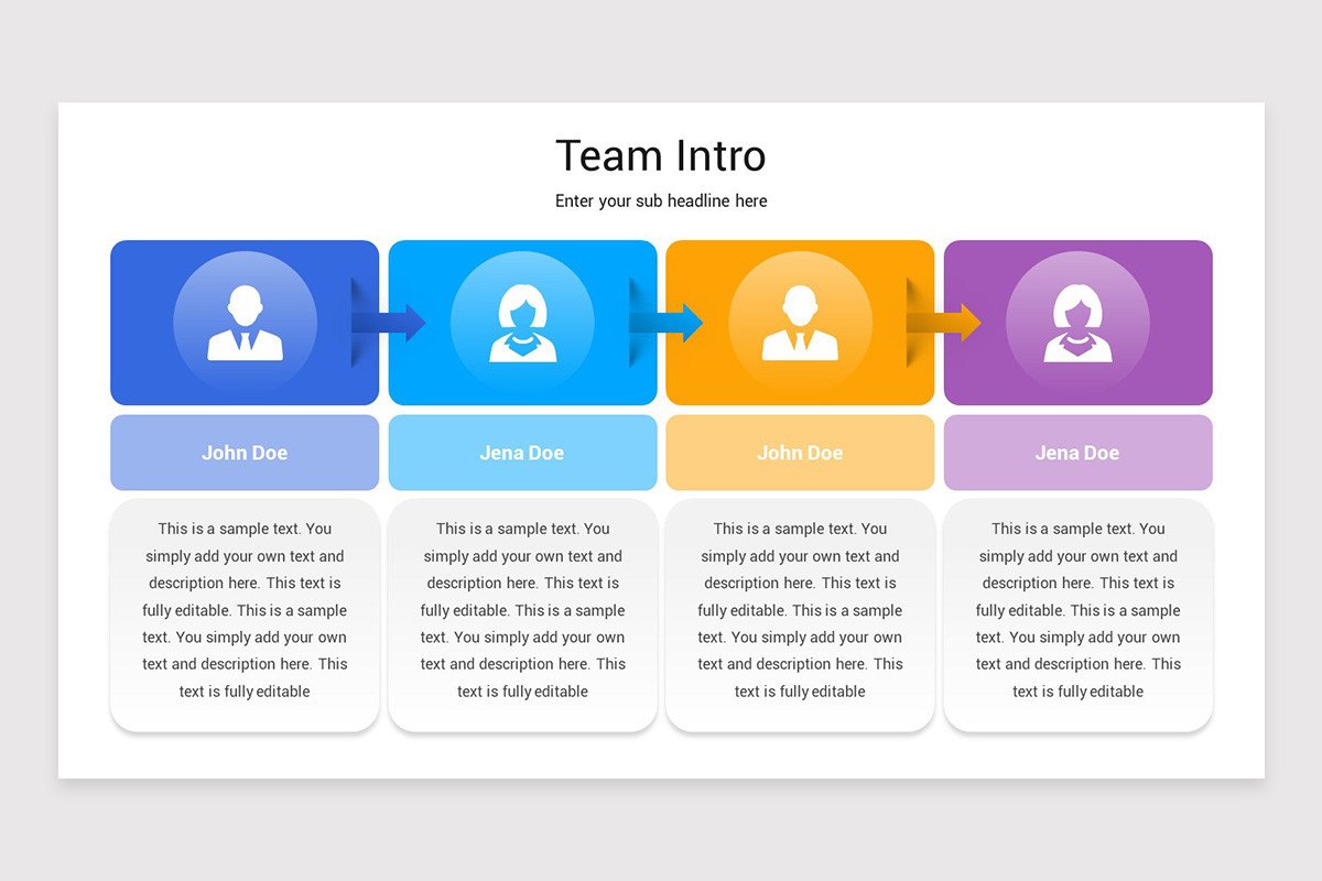 Team Introduction Keynote Template | Nulivo Market