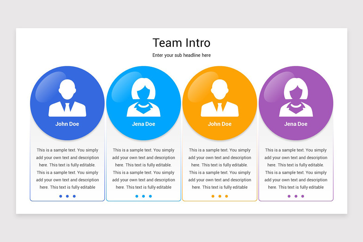 Fun Team Introduction Examples Team Introduction Keynote Template | Nulivo Market