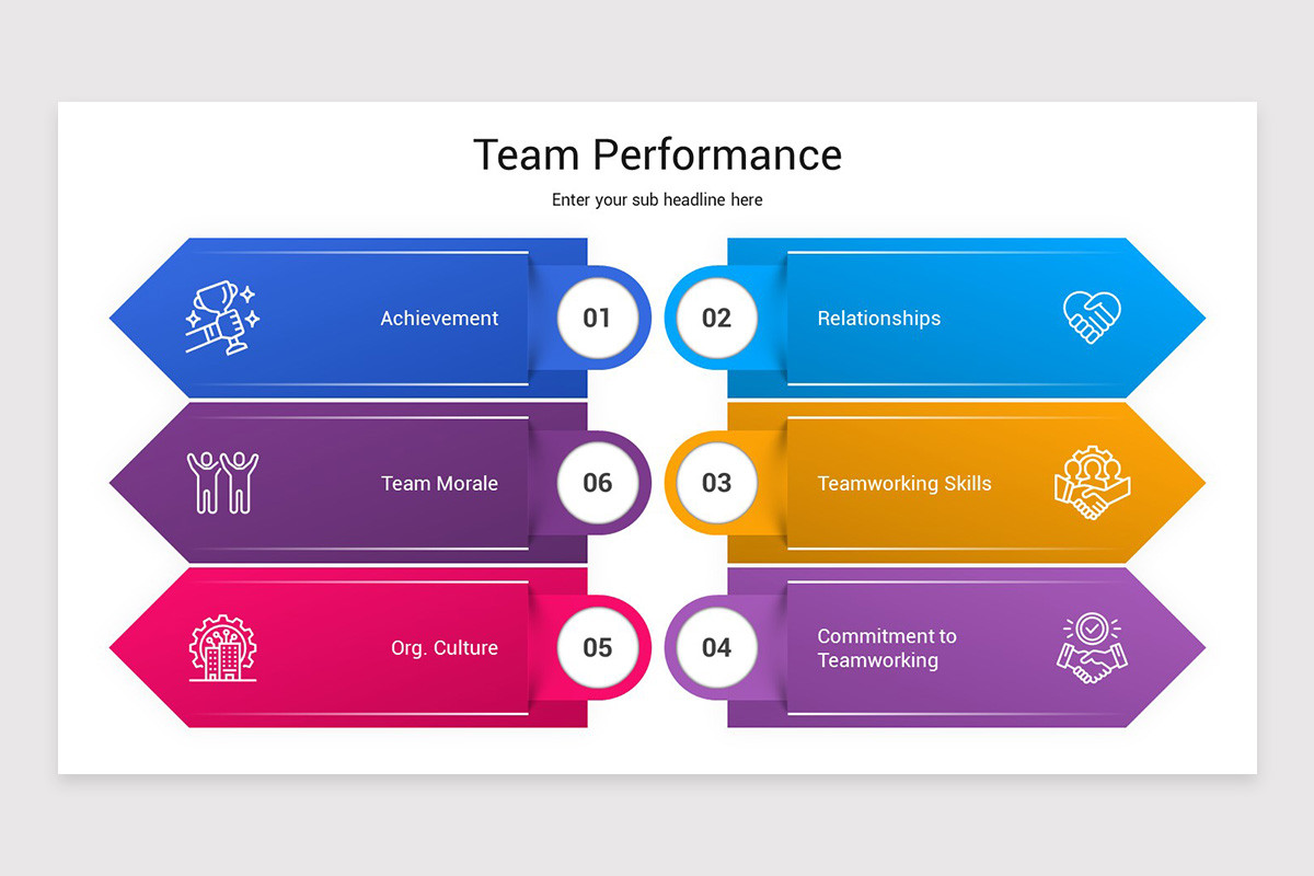 Team Performance PowerPoint Template | Nulivo Market