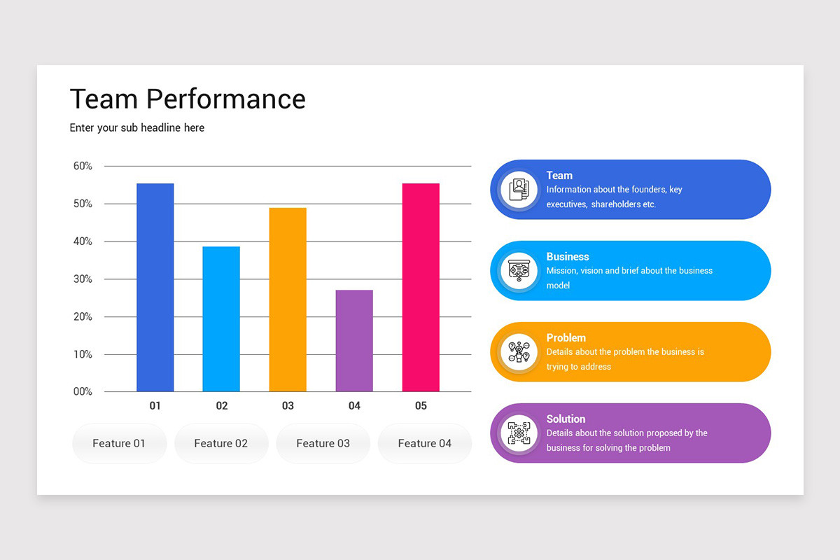 Team Performance Google Slides Template | Nulivo Market