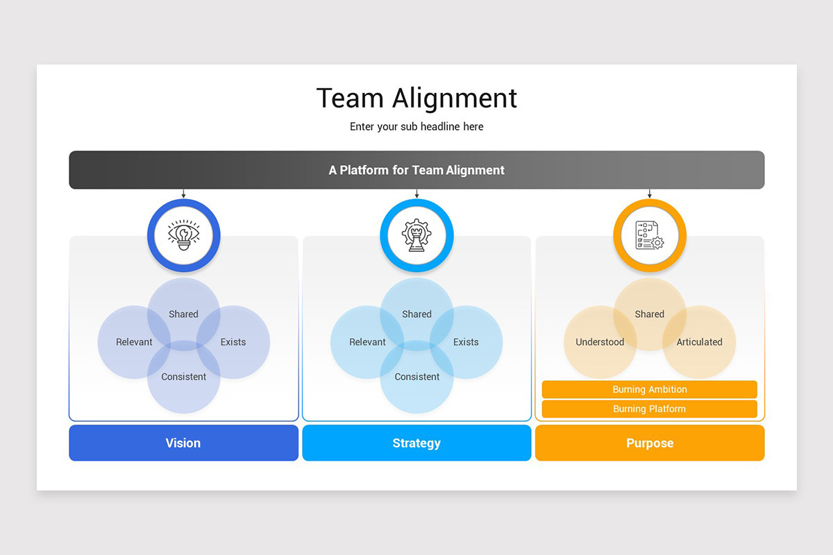 Team Alignment PowerPoint Template | Nulivo Market