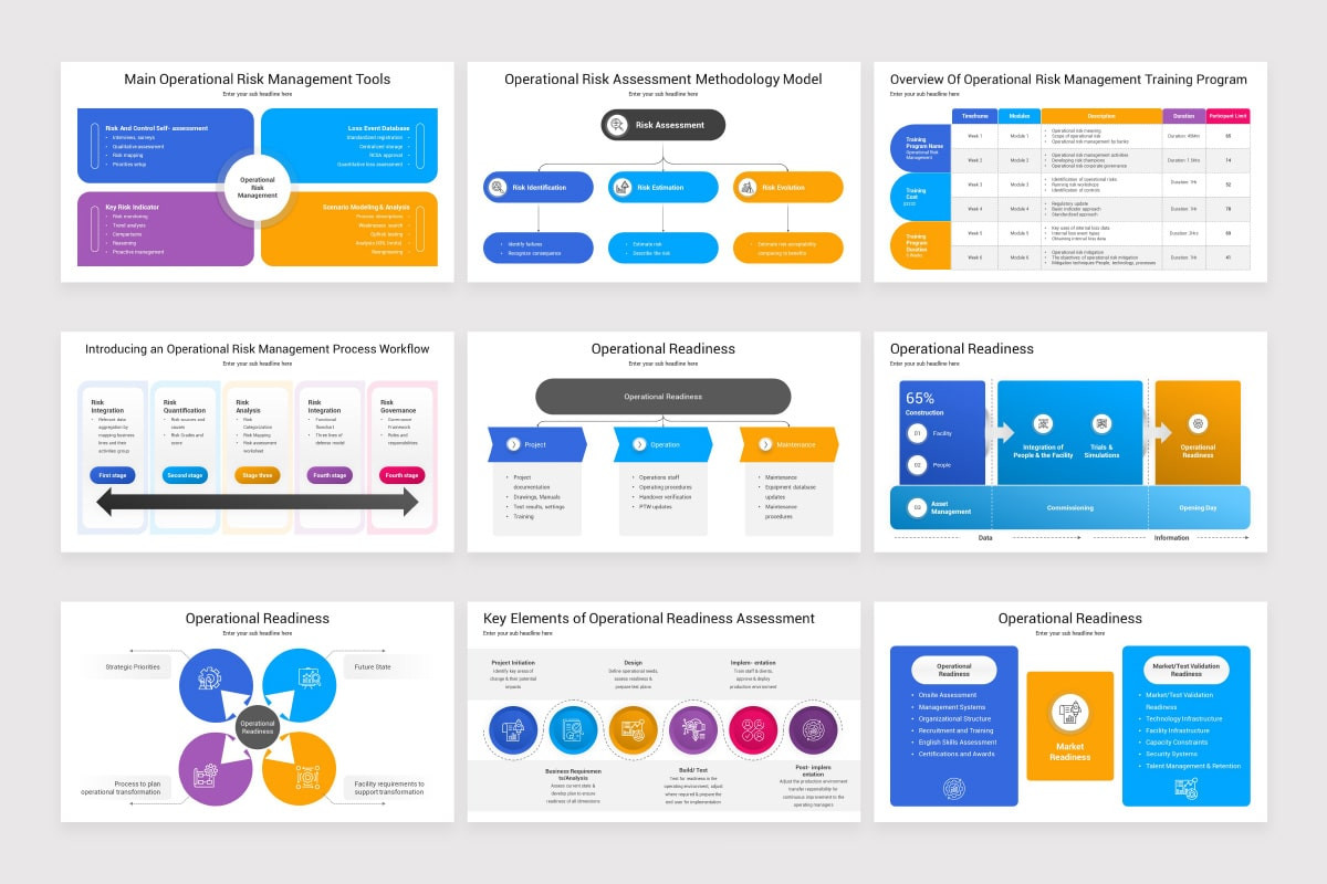 Operations Status Powerpoint Template Operations Management Toolbox PowerPoint Template | Nulivo Market