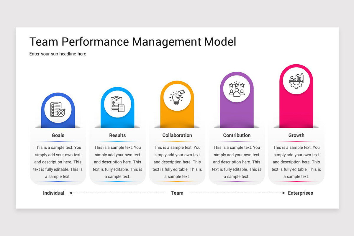 Performance Management Slideshow Team Performance Management PowerPoint Template | Nulivo Market