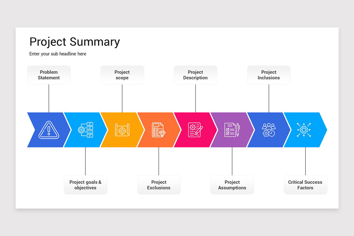 Project Summary Keynote Template | Nulivo Market
