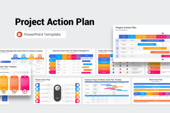 Project Action Plan PowerPoint Template