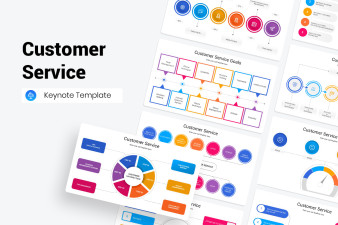 Customer Service Keynote Presentation Template