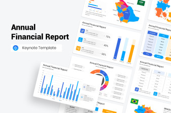 Annual Financial Report Keynote Template