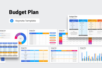 Budget Plan Presentation Keynote Template
