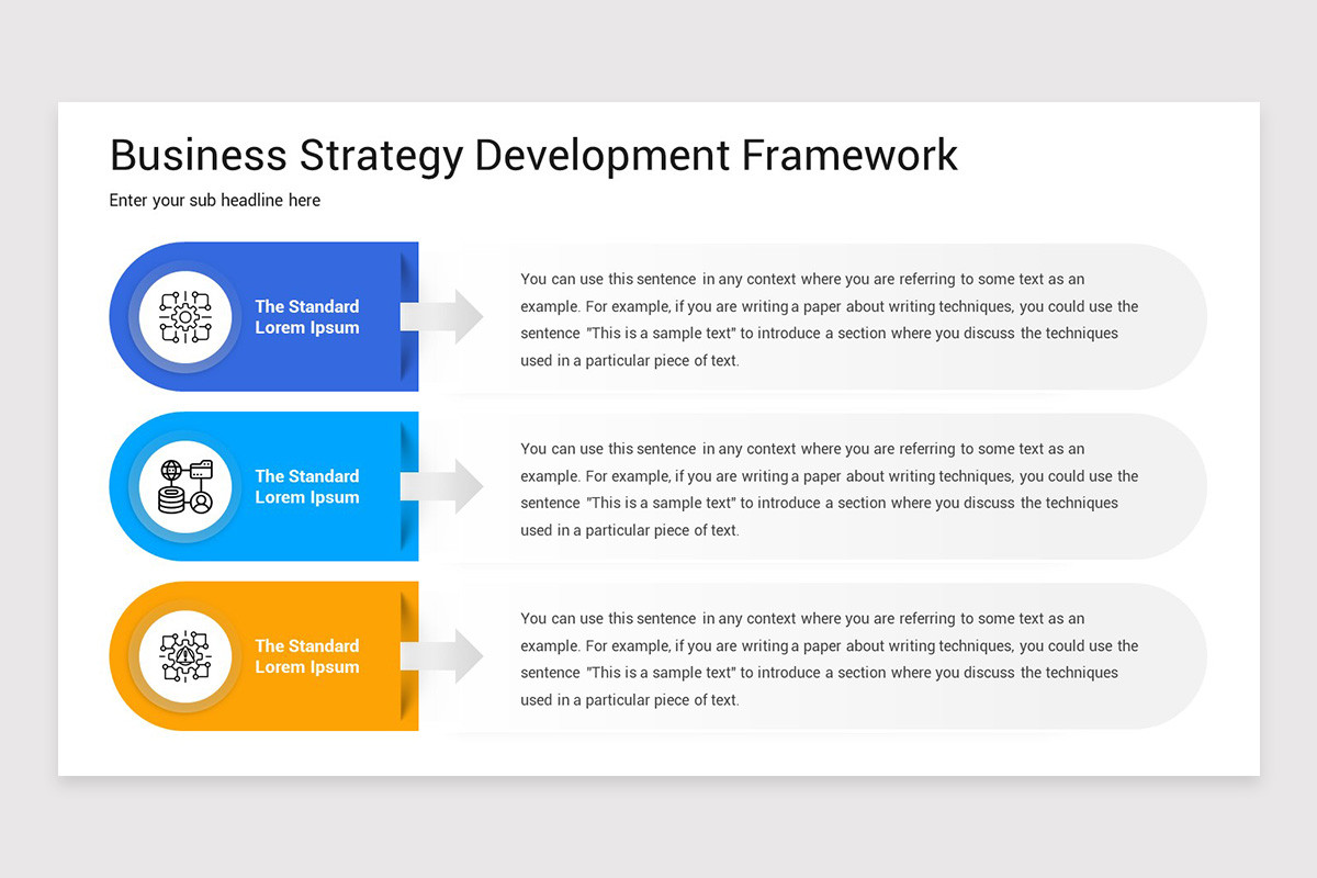 Business Development Framework PowerPoint Template | Nulivo Market