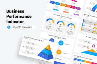 Business Performance Indicator Keynote Template