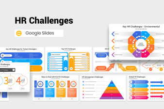 HR Challenges Presentation Google Slides Template