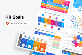 HR Goals Presentation PowerPoint Template