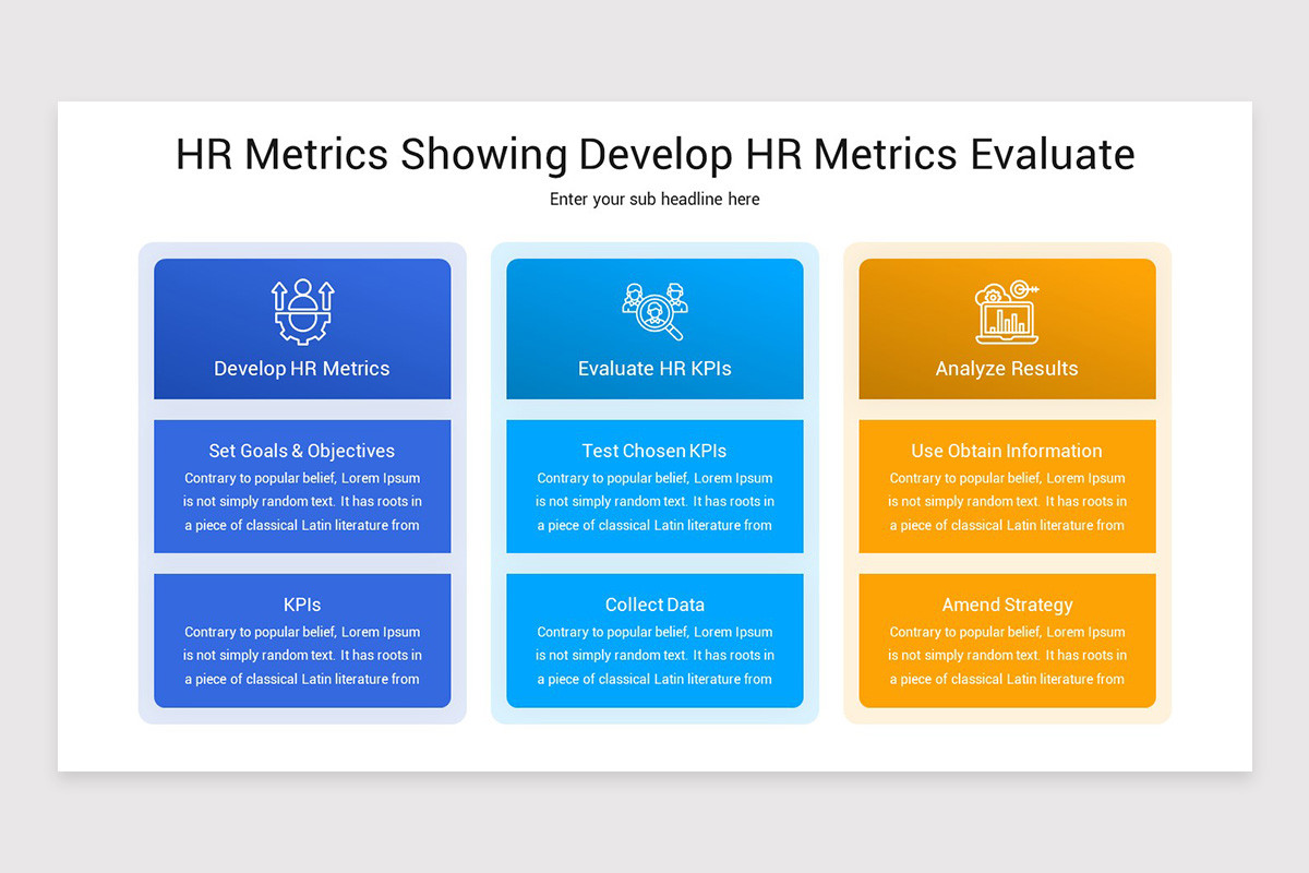 HR Metrics PowerPoint Presentation Template | Nulivo Market