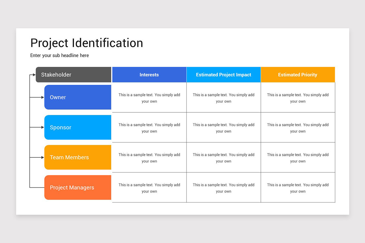 Project Identification Presentation Google Slides Template | Nulivo Market