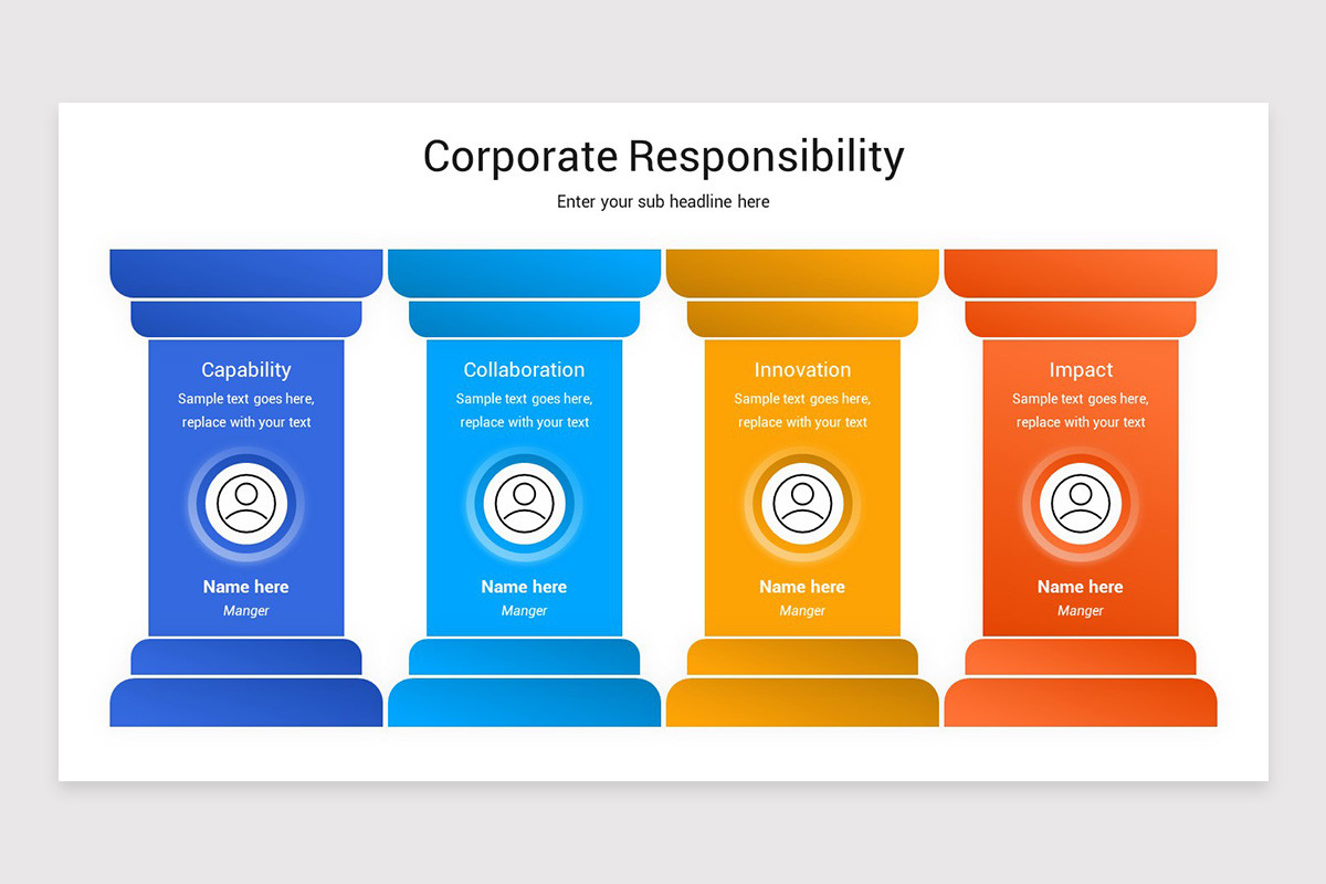 Corporate Responsibility Presentation Keynote Template