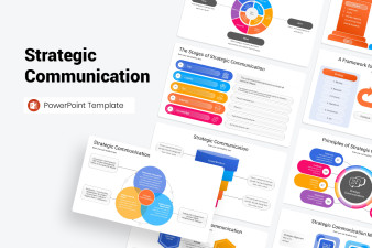 Strategic Communication Presentation PowerPoint Template