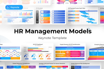 HR Management Models Presentation Keynote Template