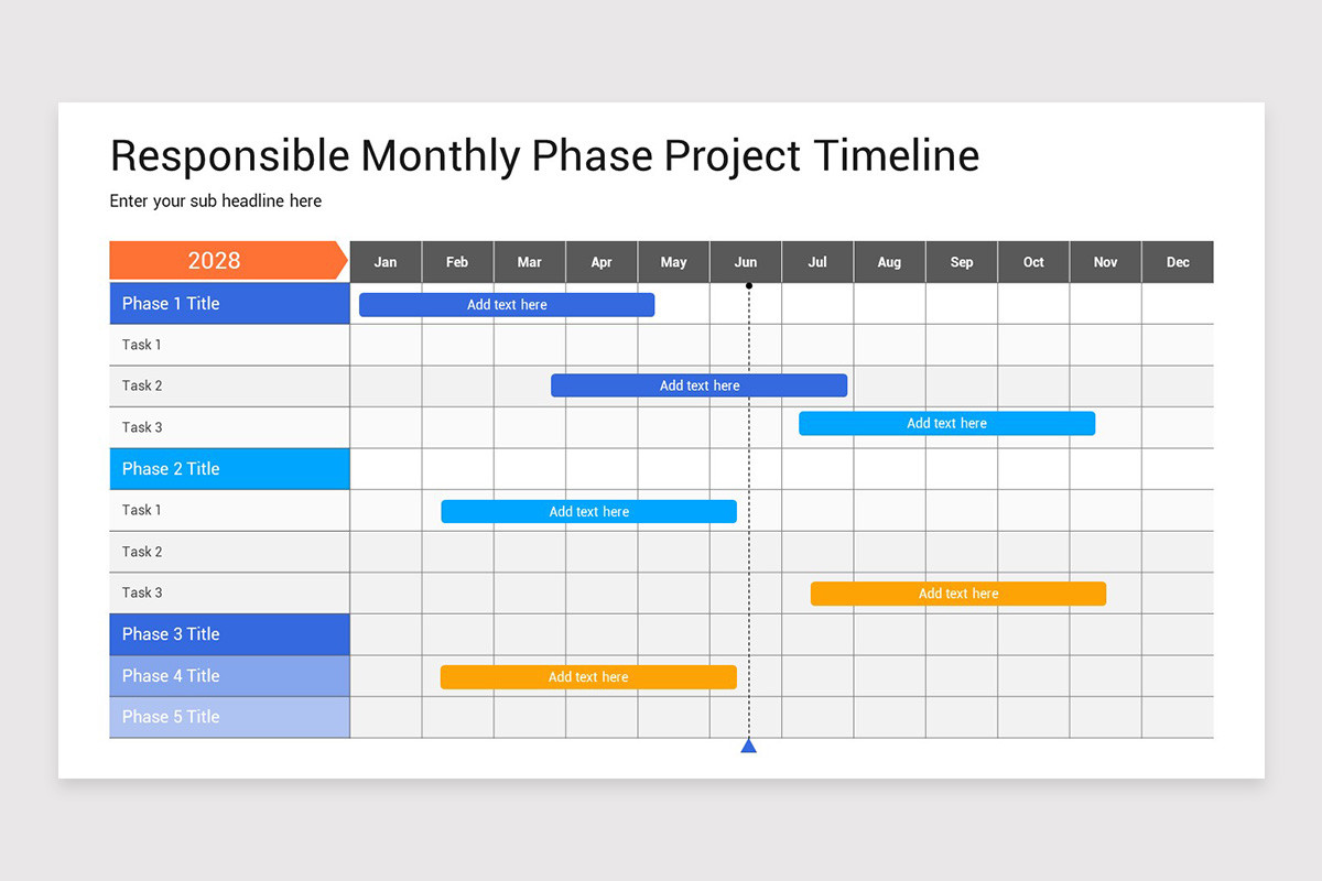 Next Month Project Project Monthly Planner Keynote Template | Nulivo Market