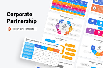 Corporate Partnership Presentation PowerPoint Template