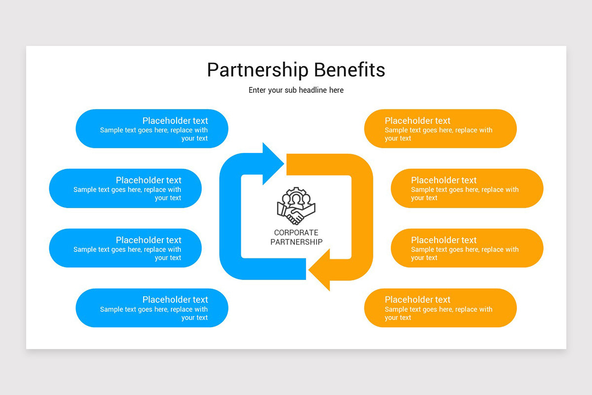 Corporate Partnership Presentation Keynote Template
