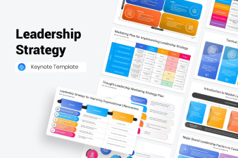 Leadership Strategy Presentation Keynote Template