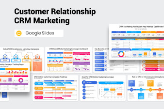 Customer Relationship CRM Marketing Google Slides Template