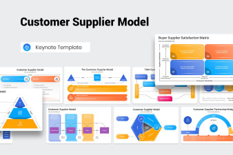 Customer Supplier Model Keynote Template