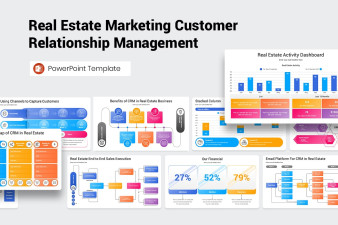 Real Estate Marketing Customer Relationship Management PowerPoint Template