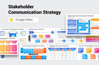 Stakeholder Communication Strategy Google Slides Template