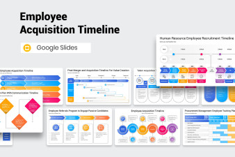 Employee Acquisition Timeline Google Slides Template