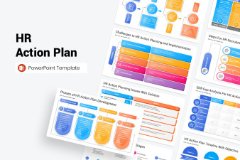 HR Action Plan PowerPoint Template