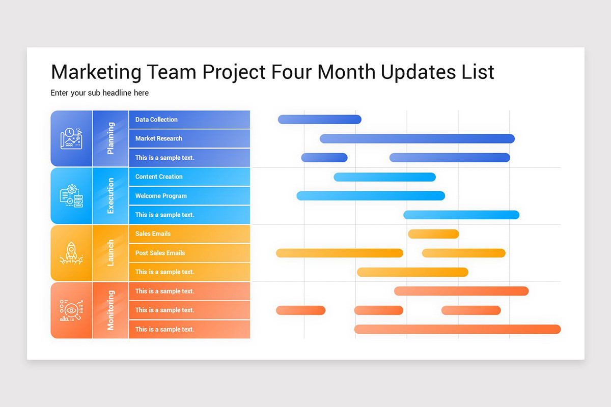 Core Project Team PowerPoint Template | Nulivo Market