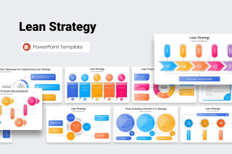 Lean Strategy Presentation PowerPoint Template | Nulivo Market