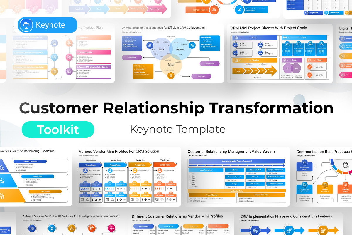 Customer Relationship Transformation Toolkit Keynote Presentation ...