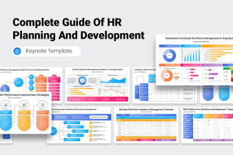 Complete Guide Of HR Planning And Development Keynote Template