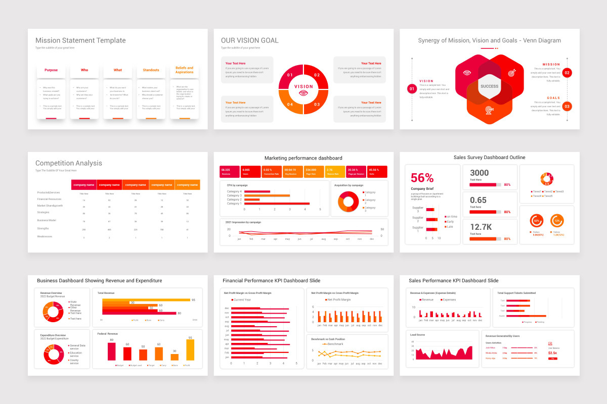 Marketing Plan PowerPoint Presentation Template | Nulivo Market