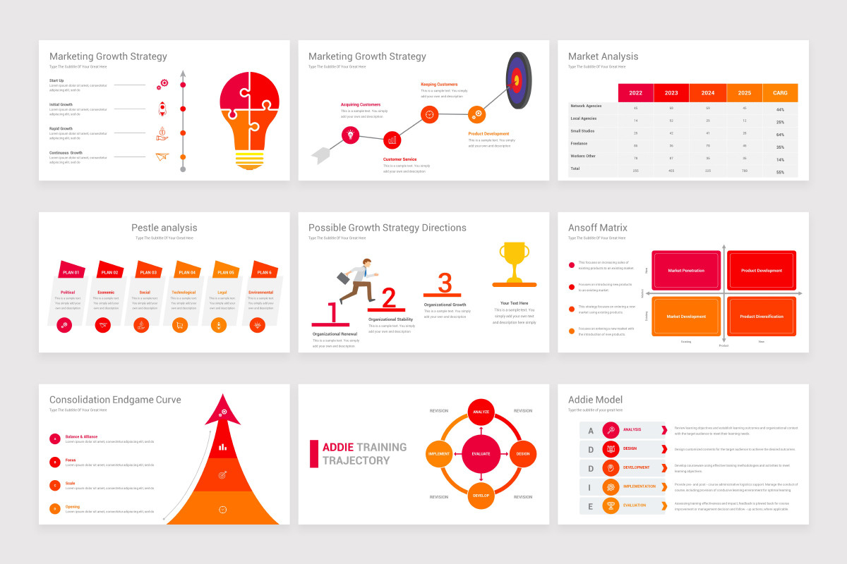 Marketing Plan PowerPoint Presentation Template | Nulivo Market