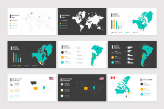 Maps PowerPoint Presentation Template | Nulivo Market