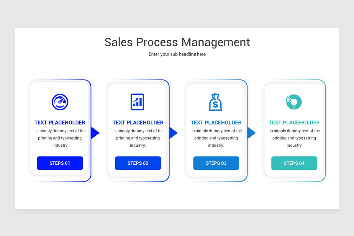 Sales Process Management PowerPoint Presentation Template | Nulivo Market