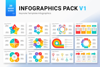 Infographics Pack V1 Keynote Template