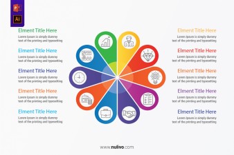Business Process Mapping Diagram For PowerPoint