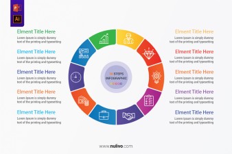 Circles Infographic Concept for PowerPoint